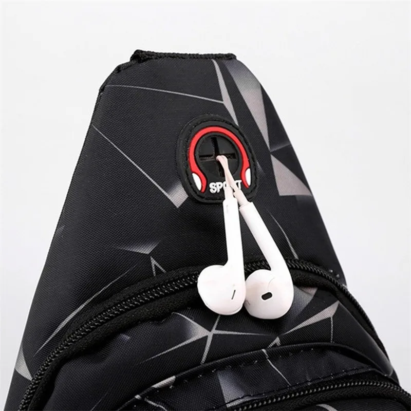 Oxford Cloth Casual Crossbody Bags Man Woman Backpack Sports Travel Outdoor Light Lovers Chest Bags Shoulder Bags
