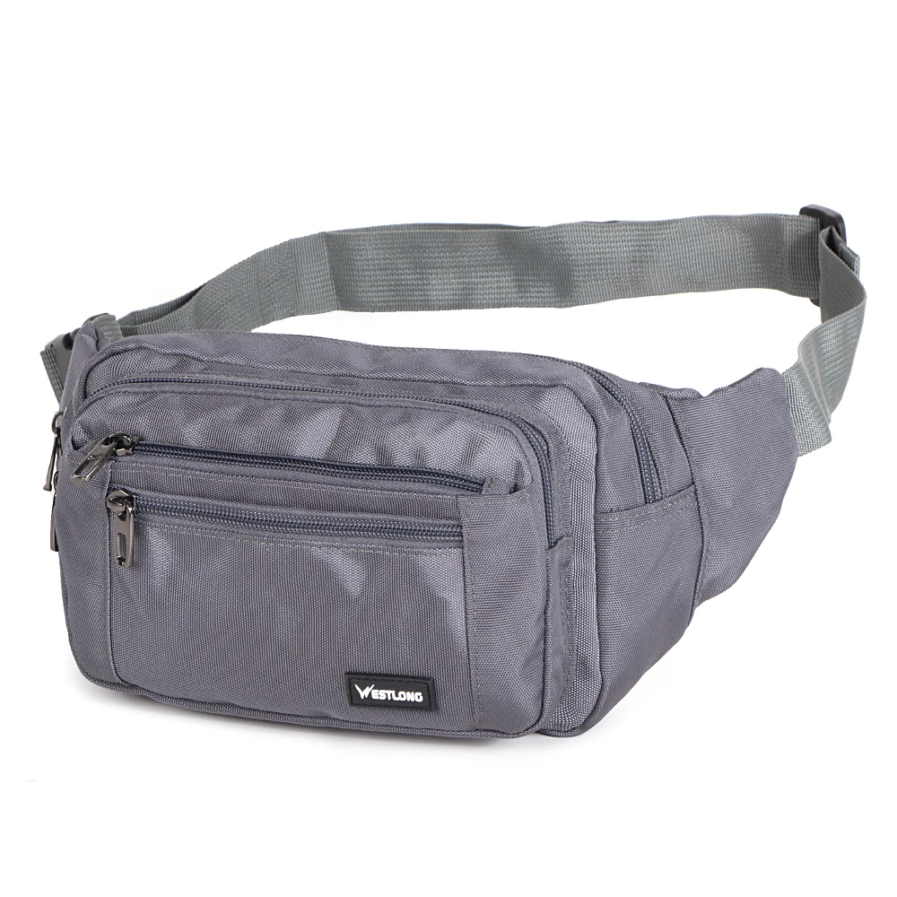 Waist Pack Casual Functional Fashion Men Waterproof Fanny Pack Women Belt Bum Bag Male Phone Wallet Pouch Bags Unisex 98011