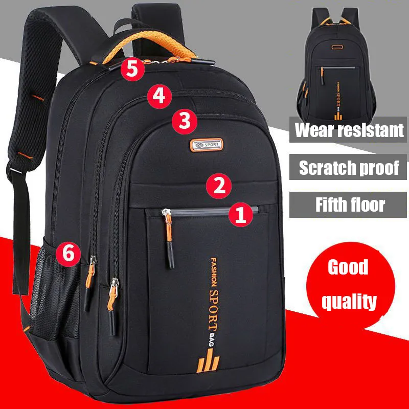 Men Backpacks Oxford Waterproof Business Computer Bag
