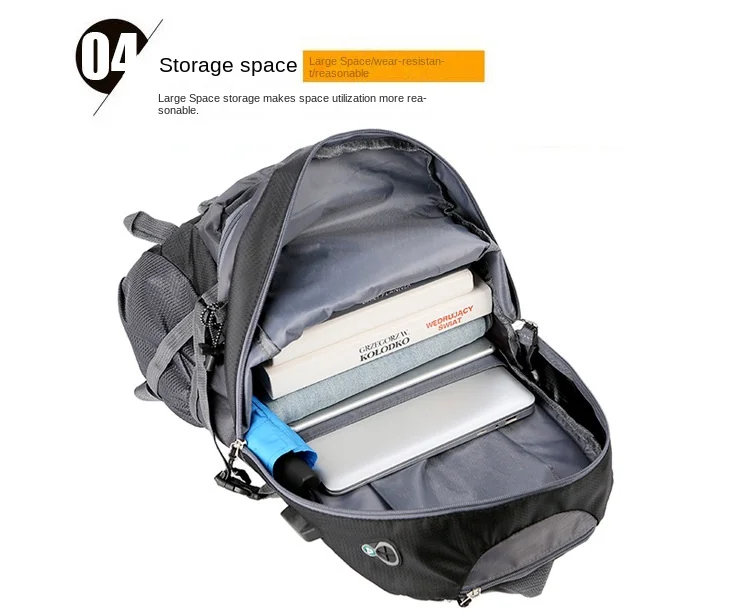 New Men Backpack Nylon Waterproof Casual Outdoor Travel Backpack Ladies Hiking Camping Mountaineering Bag Youth Sports Bags