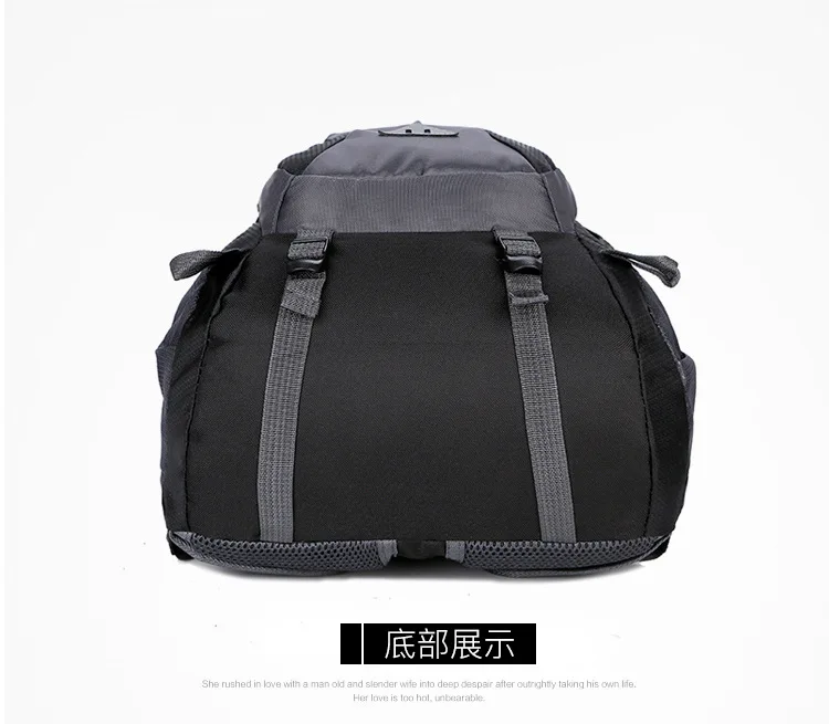 New Men Backpack Nylon Waterproof Casual Outdoor Travel Backpack Ladies Hiking Camping Mountaineering Bag Youth Sports Bags