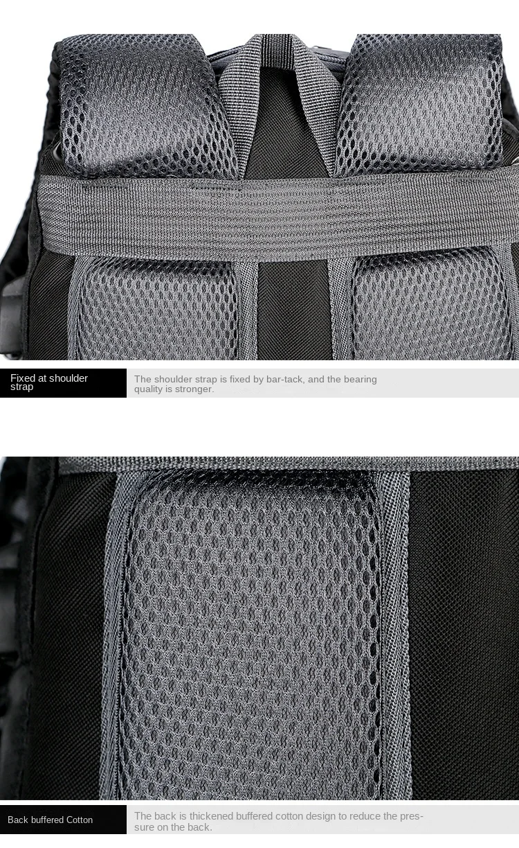 New Men Backpack Nylon Waterproof Casual Outdoor Travel Backpack Ladies Hiking Camping Mountaineering Bag Youth Sports Bags