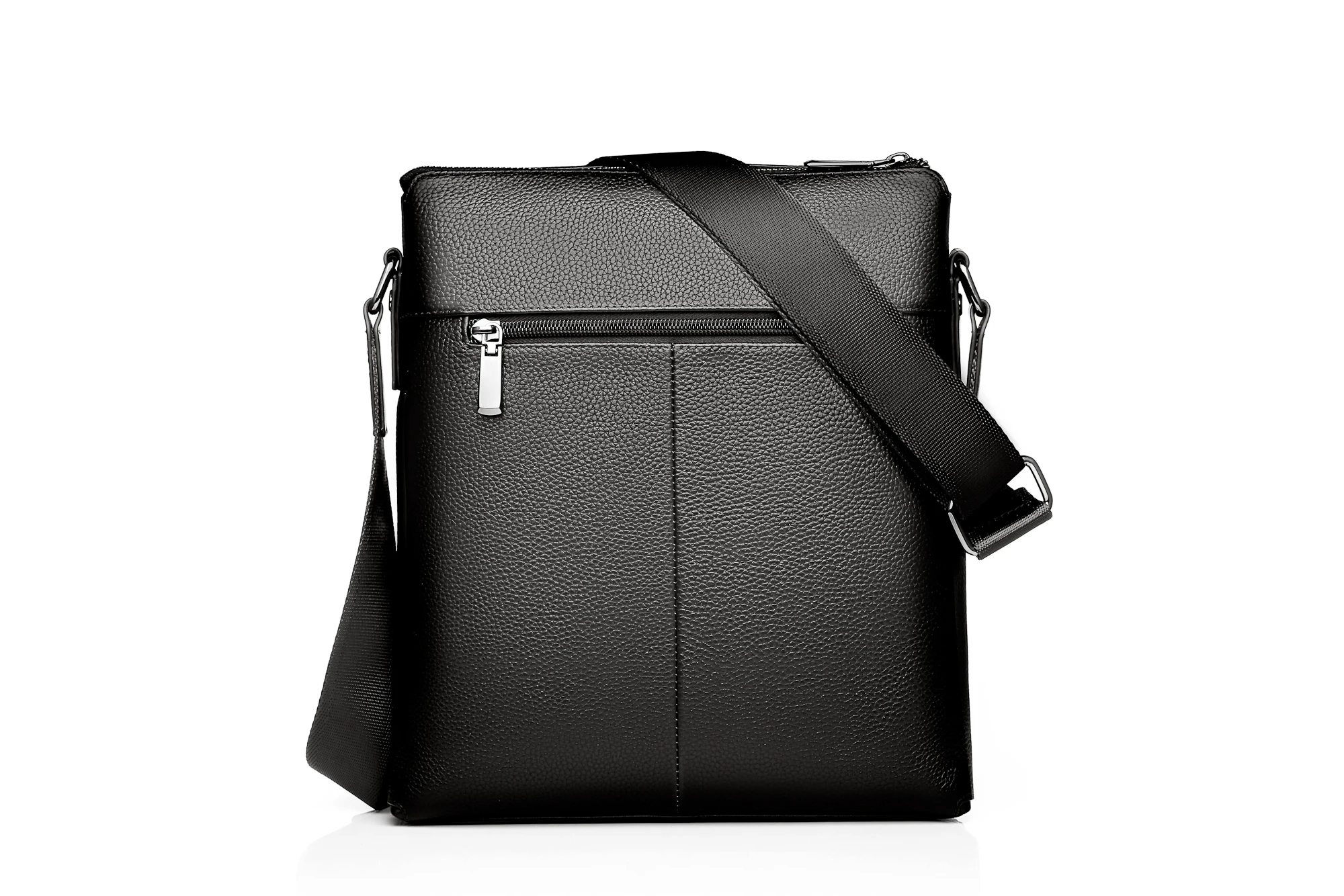 WEIXIER Brand Men's Shoulder Bag Fashion Vintage PU Leather Casual Large Capacity Backpack Messenger Male Crossbody bag Business