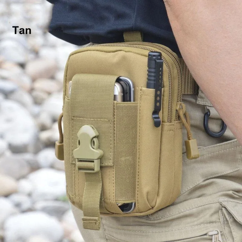 Mobile Phone Case Pouch Waist Bag Waterproof Nylon Multifunction Casual Men Waist Pack Male Small Bag Mobile Phone Case Pouch Waist Bag Waterproof Nylon Multifunction Casual Men Waist Pack Male Small Bag