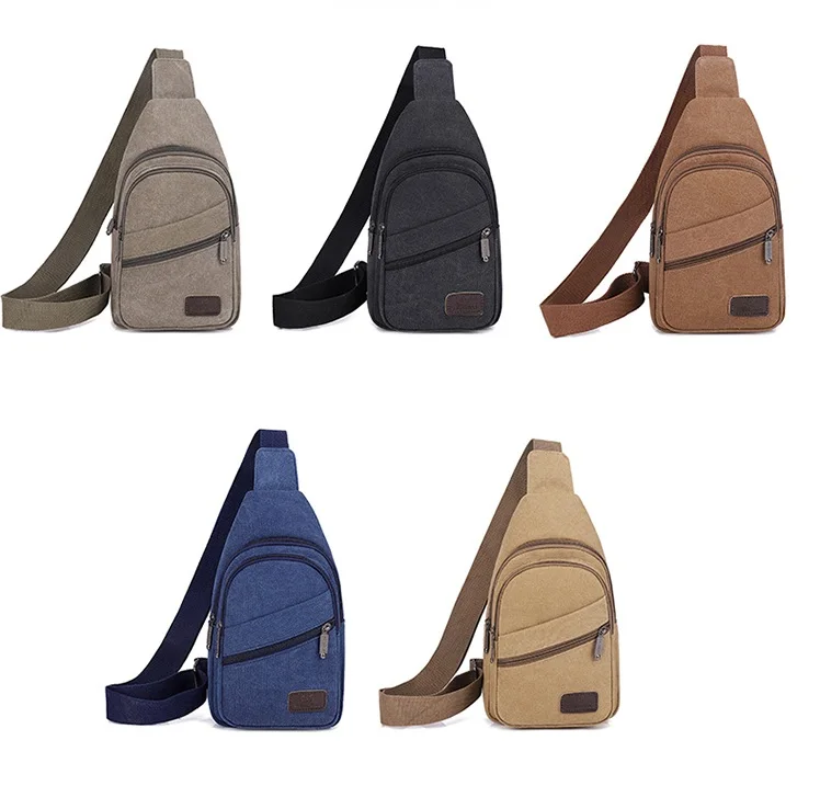 Xierya men Canvas Crossbody Bag Wear-resistant Outdoor Fashion Sports Bags for Man Black Male Casual Shoulder Bag Travel Satchel