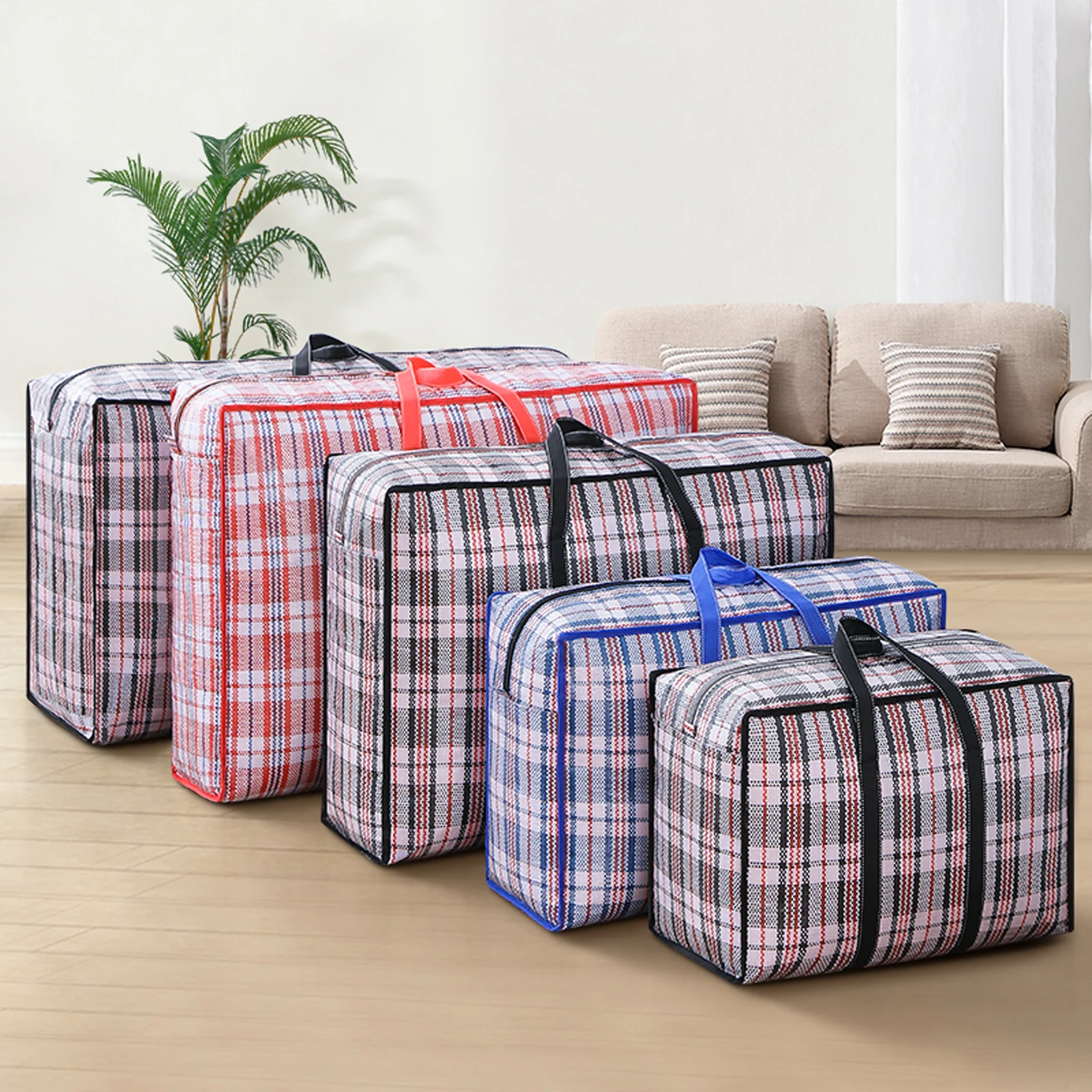 Multifunctional Woven Bag Thickened Luggage Large Capacity