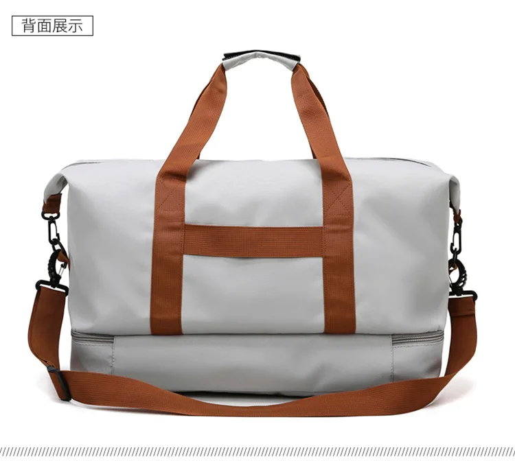 Travel Bag Male Female Large-Capacity Hand Luggage Dry-Wet Separation Sports Fitness Bag Short-Distance Travel Package