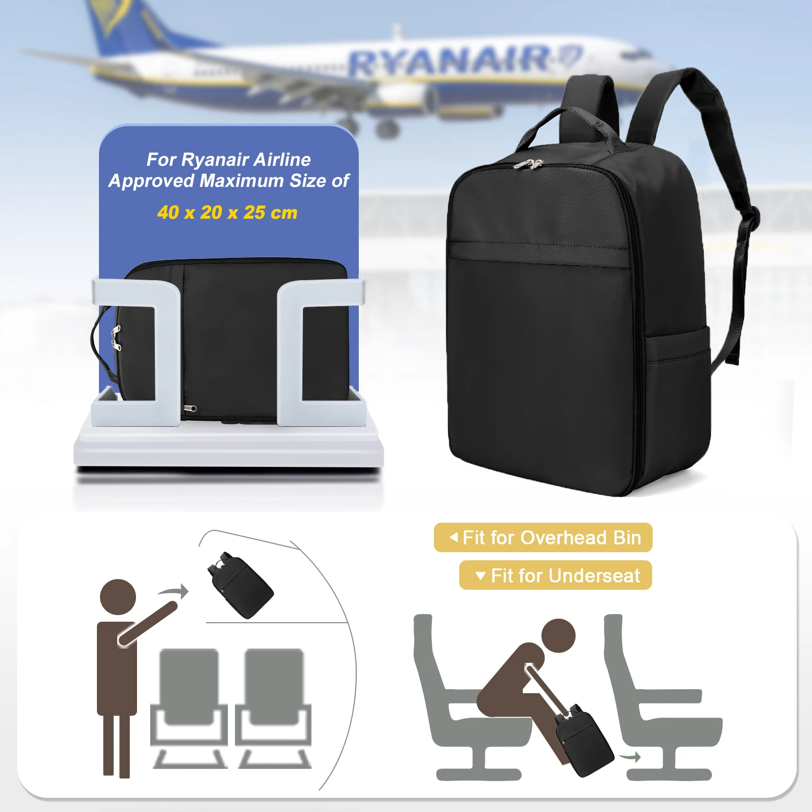 Alternative view of Travel Backpack for Cabin Luggages