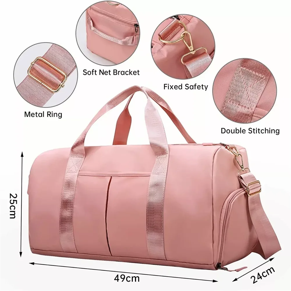Alternative view of Unisex Gym Bag with Shoe Compartment