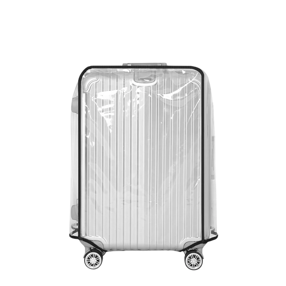 Full Transparent Luggage Cover PVC Waterproof Luggage Protector Cover Travel Dustproof Anti-scratch Suitcase Protector Covers
