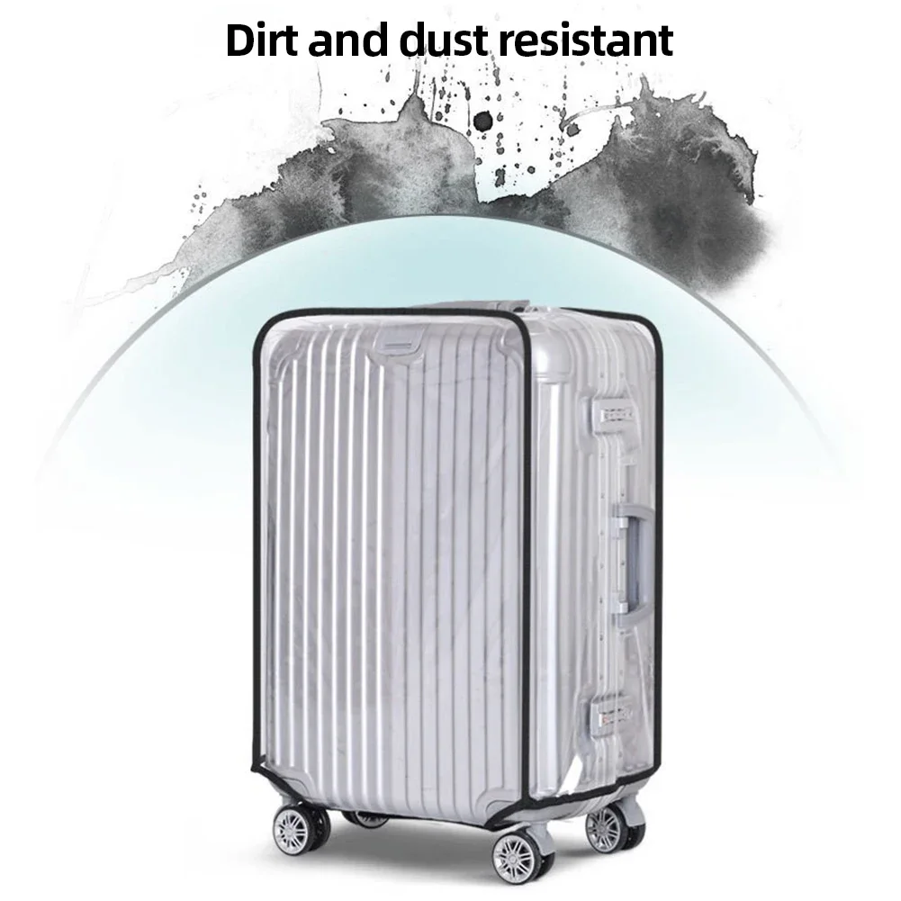 Luggage Transparent Cover PVC Waterproof Luggage Protector - Image 5