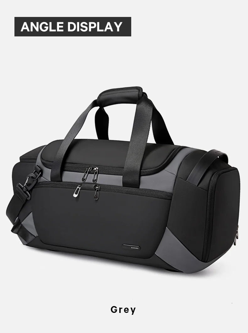 BANGE Sports Bags Men Gym Bags For Fitness Training Outdoor WaterProof Sport Bag Dry Wet Separation Bags Sac De Travel Bag