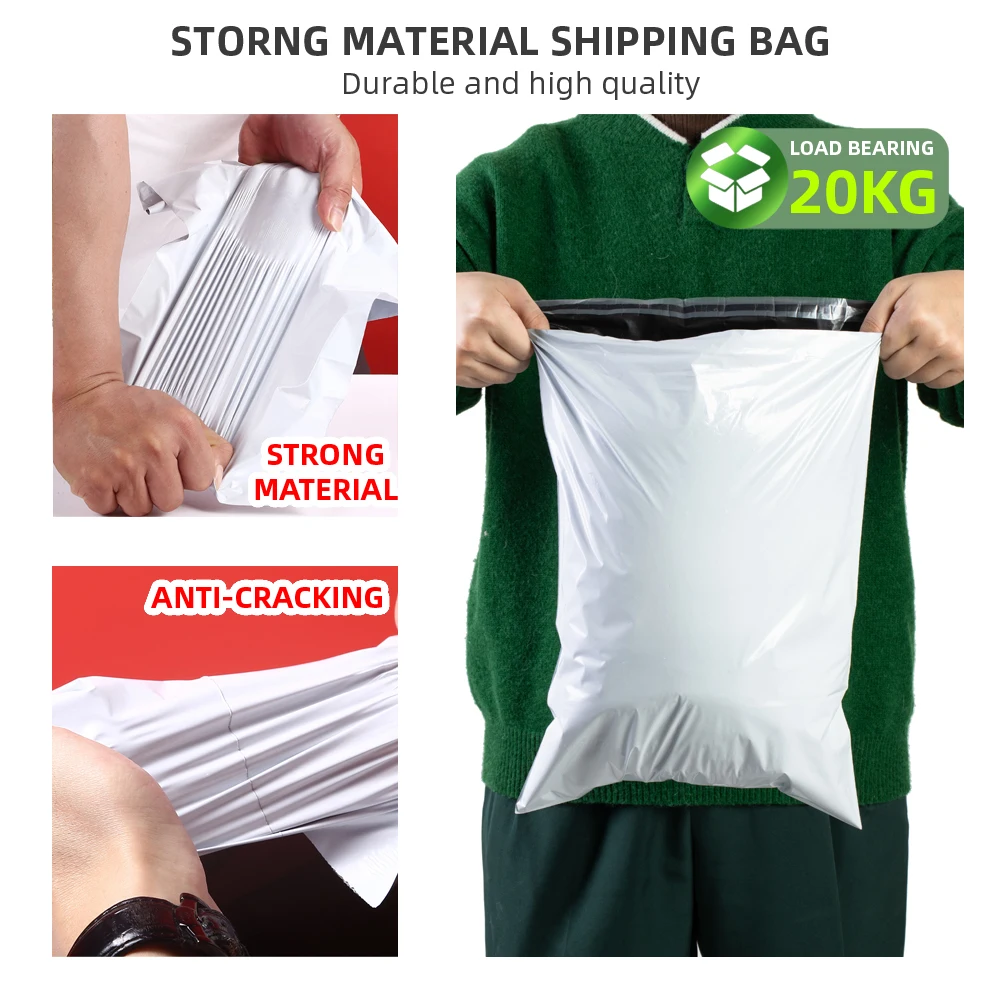 Alternative view of 10-100Pcs Shipping Bags For Packaging Courier Bag