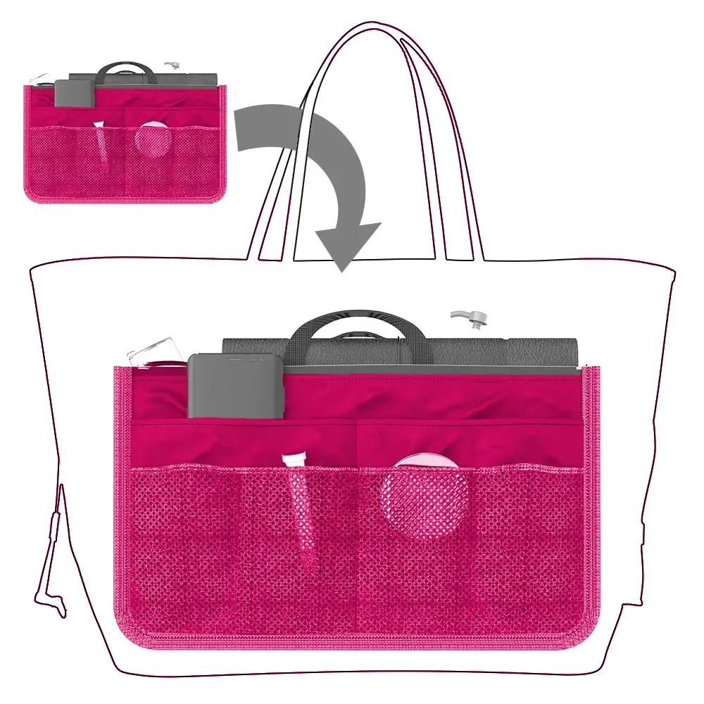 Alternative view of Women Makeup Cosmetic Organizer Bag