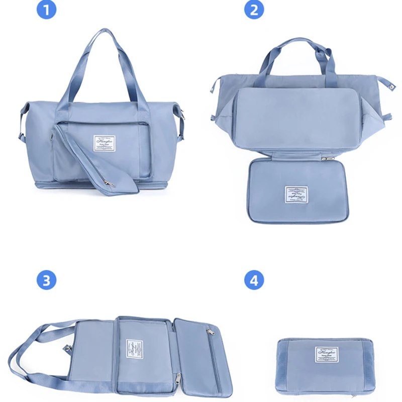 Travel Bags Clothes Storage Bag Large Capacity Nylon Cloth Waterproof Portable Handbag Crossbody Travel Shoulder Bags Unisex New Travel Bags Clothes Storage Bag Large Capacity Nylon Cloth Waterproof Portable Handbag Crossbody Travel Shoulder Bags Unisex New