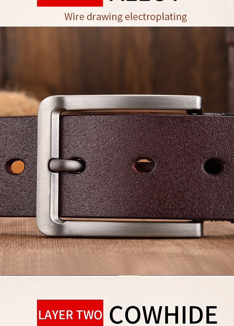 Men Belt Male High Quality Leather Belt Men Male Genuine Leather Strap Luxury Pin Buckle Fancy Vintage Jeans Free Shipping
