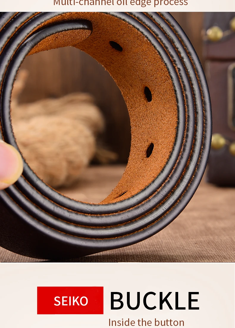 Men Belt Male High Quality Leather Belt Men Male Genuine Leather Strap Luxury Pin Buckle Fancy Vintage Jeans Free Shipping