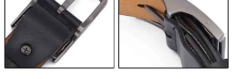 2023 Real Genuine Leather Belts for Men Luxury Designer Brand High Quality Plus Size 130 140 150 160 170 cm Male Pin Buckle Belt