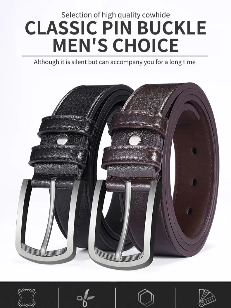 Men Belt Male High Quality Belt Men Male Genuiner Strap Luxury Pin Buckle Fancy Vintage Jeans Free Shipping