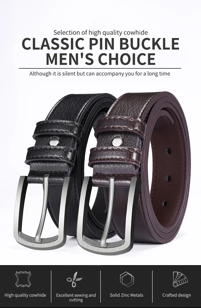 Men Belt Male High Quality Belt Men Male Genuiner Strap Luxury Pin Buckle Fancy Vintage Jeans Free Shipping