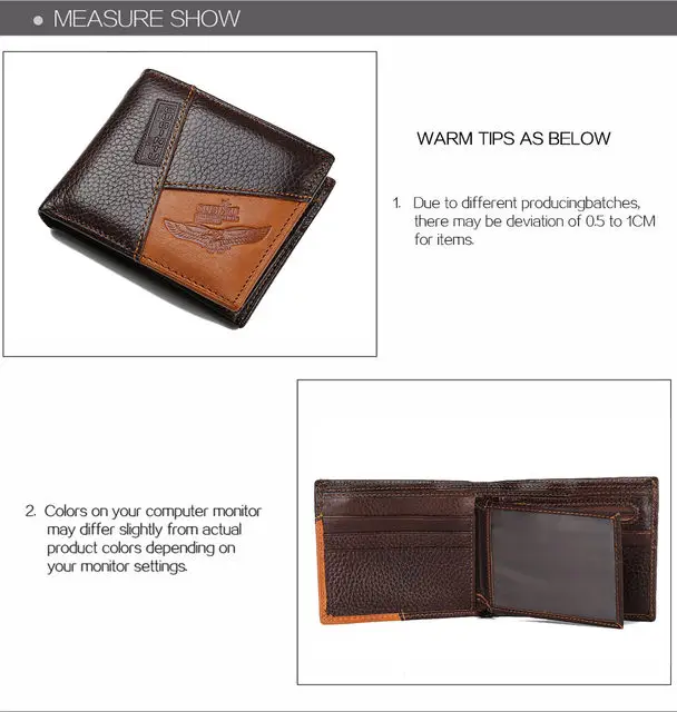 GUBINTU Genuine Leather Men Wallets Coin Pocket Zipper Real Men's Leather Wallet with Coin High Quality Male Purse Eagle cartera
