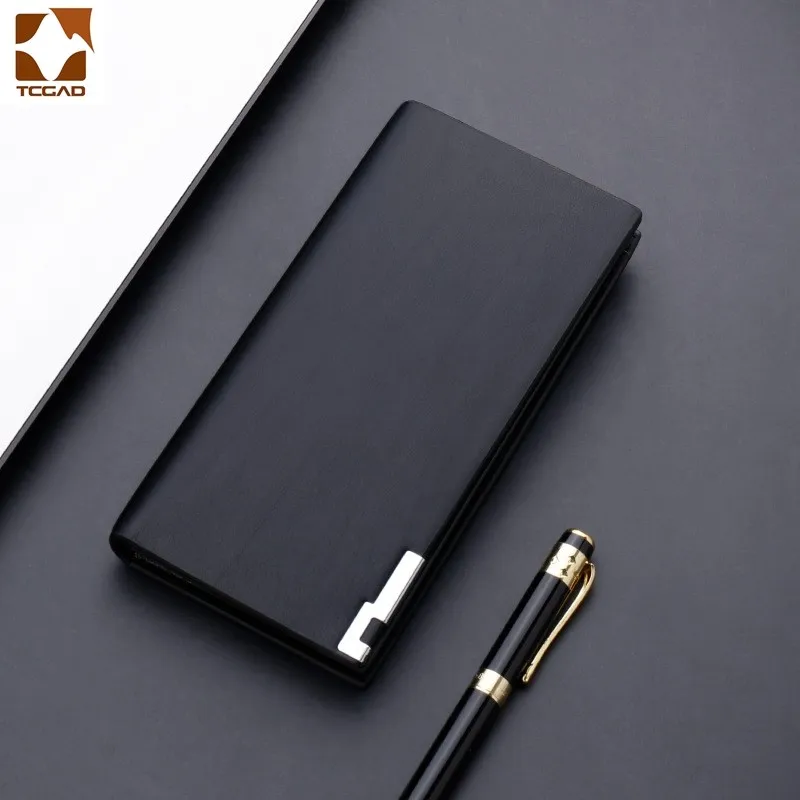 Alternative view of Mens Wallet Casual Slim Of Leather Soft Male Clutch Money Bag Small Pocket Man Purse Thin Wallet Carteira Masculina Couro 2021