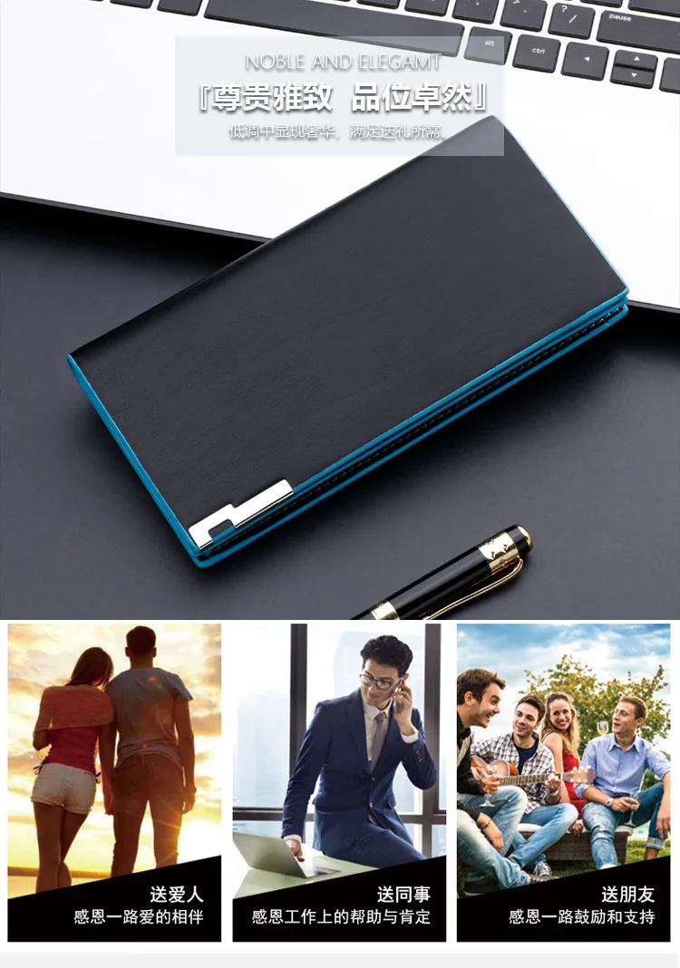 Mens Wallet Casual Slim Of Leather Soft Male Clutch Money Bag Small Pocket Man Purse Thin Wallet Carteira Masculina Couro 2021 Mens Wallet Casual Slim Of Leather Soft Male Clutch Money Bag Small Pocket Man Purse Thin Wallet Carteira Masculina Couro 2021