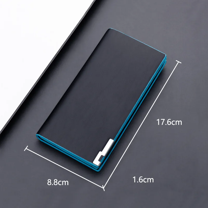 Mens Wallet Casual Slim Of Leather Soft Male Clutch Money Bag Small Pocket Man Purse Thin Wallet Carteira Masculina Couro 2021 - Image 4