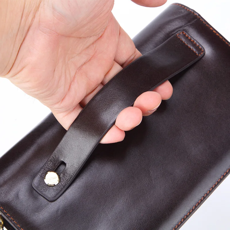 2024 Leather Large Men Clutch Wallets Name Customized Men Purse 100% Genuine Leather Long Leather Male Wallet 2024 Leather Large Men Clutch Wallets Name Customized Men Purse 100% Genuine Leather Long Leather Male Wallet