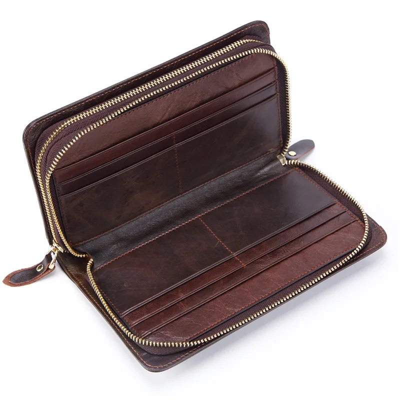 2024 Leather Large Men Clutch Wallets Name Customized Men Purse 100% Genuine Leather Long Leather Male Wallet 2024 Leather Large Men Clutch Wallets Name Customized Men Purse 100% Genuine Leather Long Leather Male Wallet