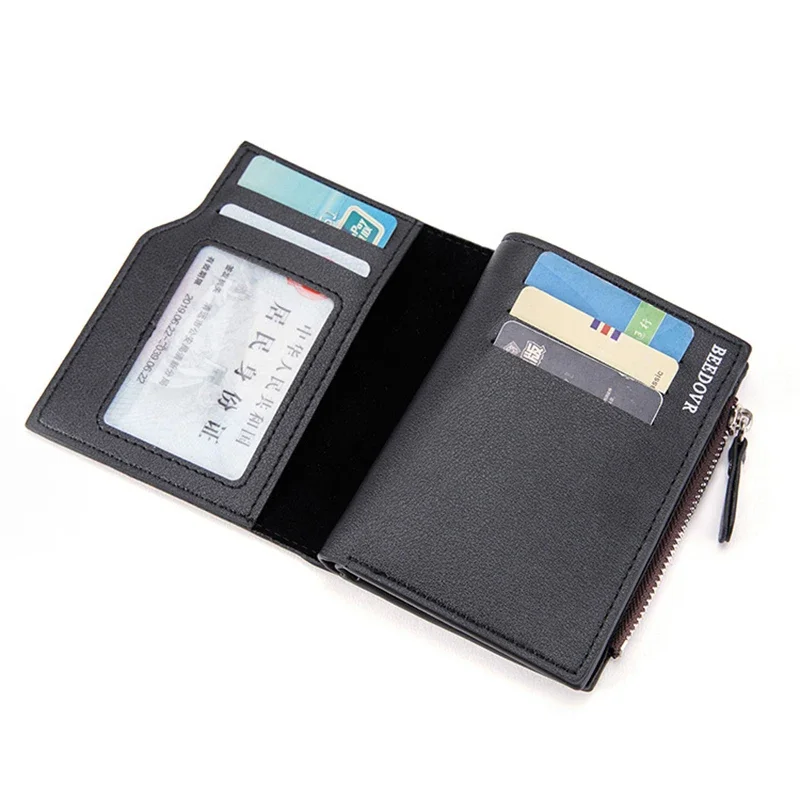 Men Wallet Short PU Leather Male Purse Black Coffee Credit Card Holders with Zipper Men Wallet Money Bag carteira masculina Men Wallet Short PU Leather Male Purse Black Coffee Credit Card Holders with Zipper Men Wallet Money Bag carteira masculina
