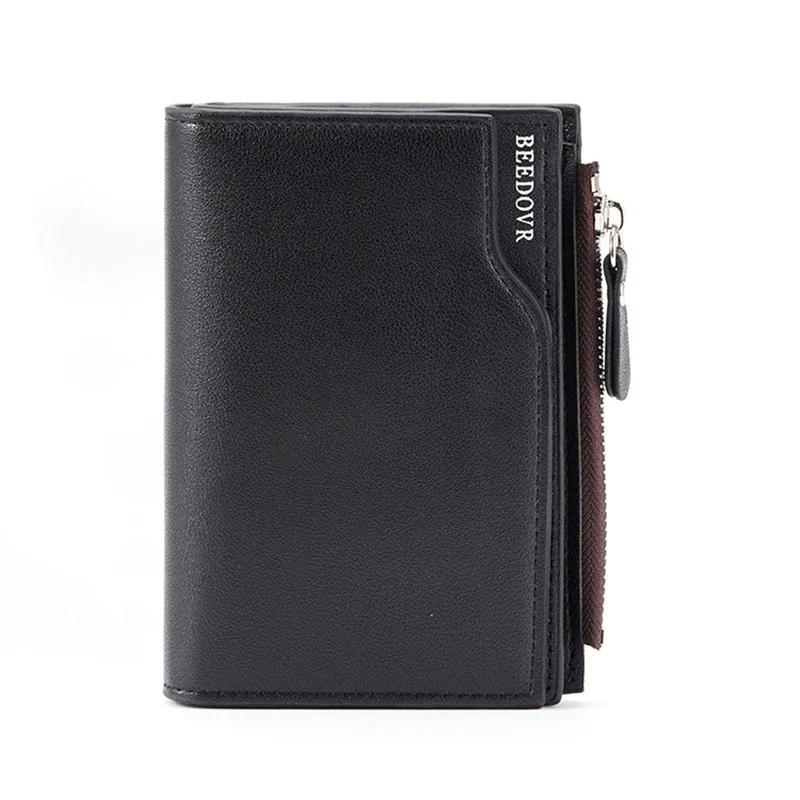 Men Wallet Short PU Leather Male Purse Black Coffee Credit Card Holders with Zipper Men Wallet Money Bag carteira masculina Men Wallet Short PU Leather Male Purse Black Coffee Credit Card Holders with Zipper Men Wallet Money Bag carteira masculina