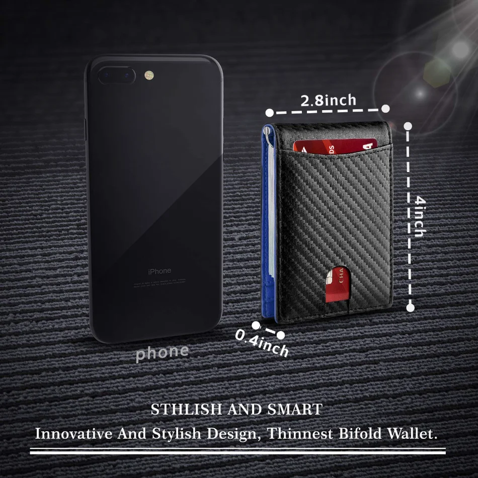 Rfid Genuine Leather Men Wallets Money Bag Slim Thin Card Holder Wallet Carbon Fiber Male Small Short Purse Black Walet Billfold Rfid Genuine Leather Men Wallets Money Bag Slim Thin Card Holder Wallet Carbon Fiber Male Small Short Purse Black Walet Billfold