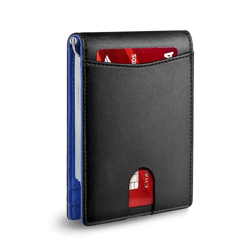 Rfid Genuine Leather Men Wallets Money Bag Slim Thin Card Holder Wallet Carbon Fiber Male Small Short Purse Black Walet Billfold Rfid Genuine Leather Men Wallets Money Bag Slim Thin Card Holder Wallet Carbon Fiber Male Small Short Purse Black Walet Billfold