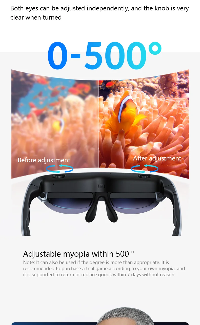 Rokid Air 3D AR Glasses Foldable VR Smart Glasses 120