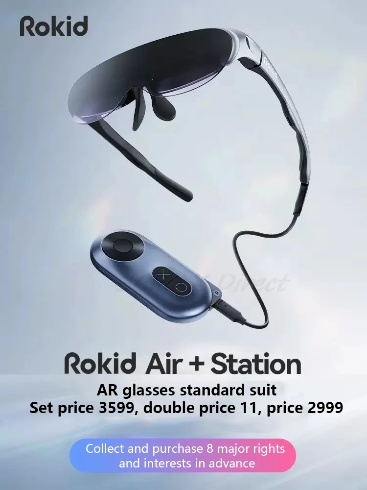 Rokid Air 3D AR Glasses Foldable VR Smart Glasses 120