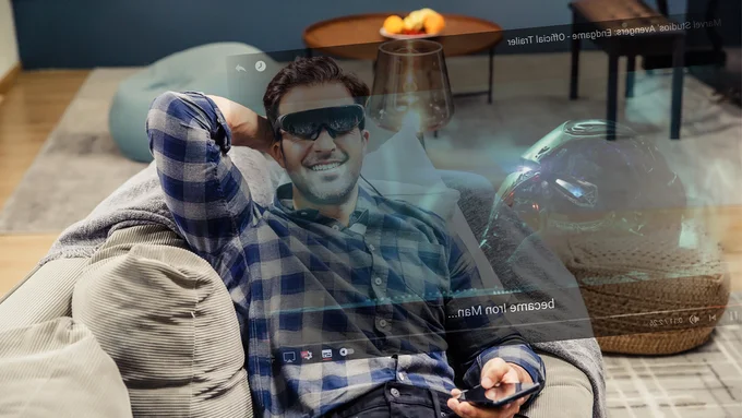 Rokid Air 3D AR Glasses Foldable VR Smart Glasses 120
