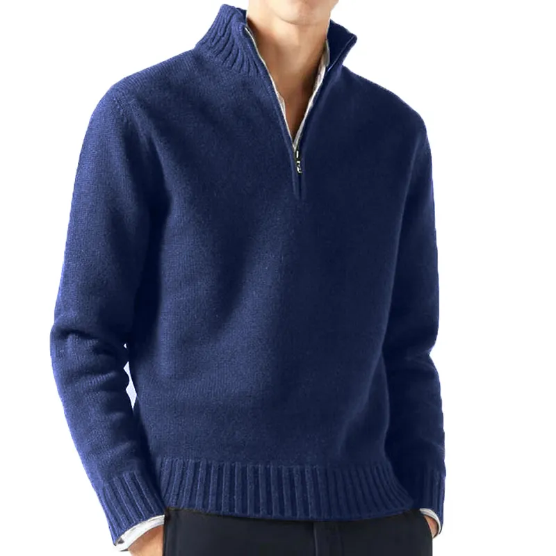 Autum Men Turtlenecks Sweaters Knitwear Pullovers Solid Color Long Sleeved Sweater Male Casual Daily Warm Coats Autum Men Turtlenecks Sweaters Knitwear Pullovers Solid Color Long Sleeved Sweater Male Casual Daily Warm Coats