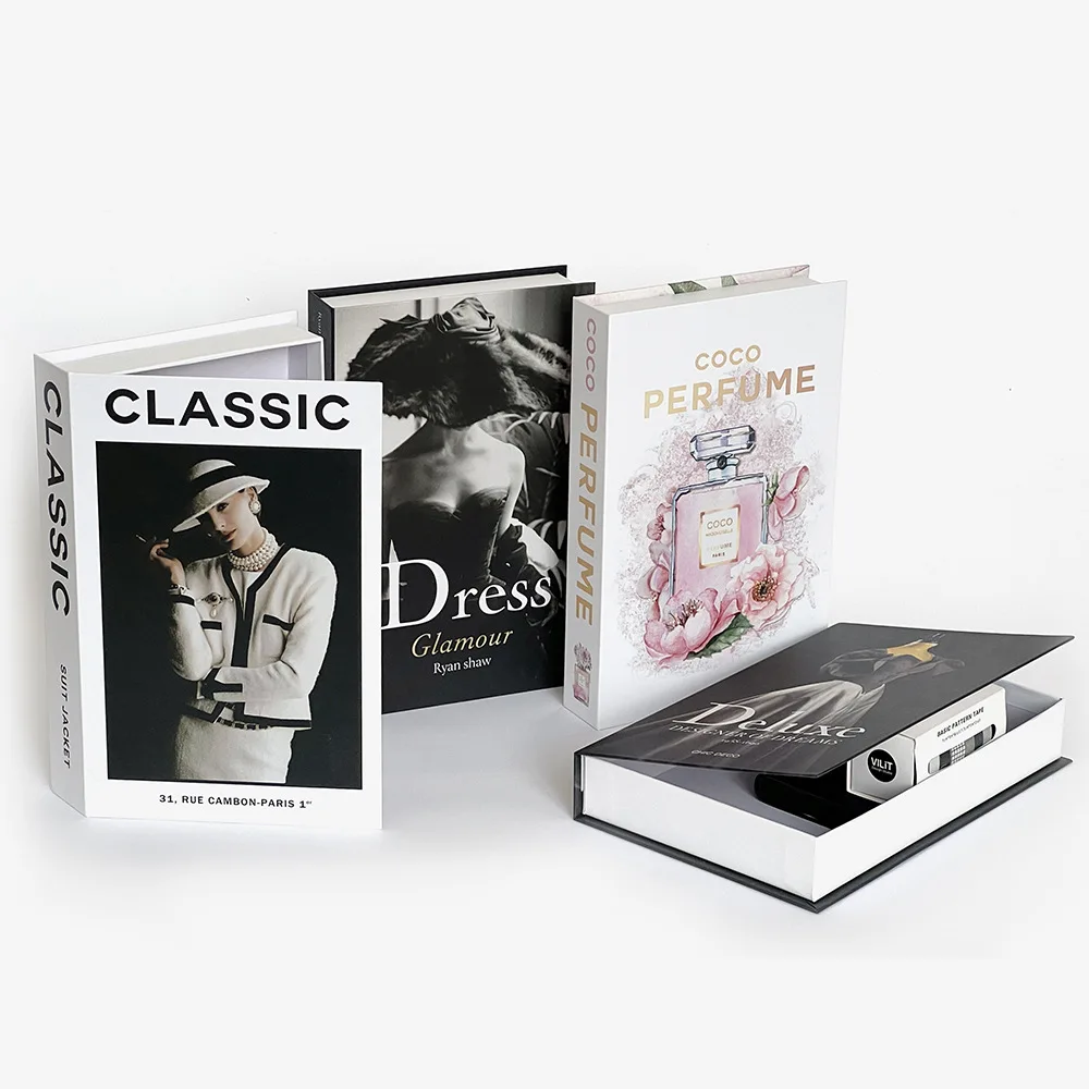 Alternative view of Fashion Art Openable Fake Books for Decoration Storage Box New Hotle Decorative Book for Living Room Simulation Books Home Decor