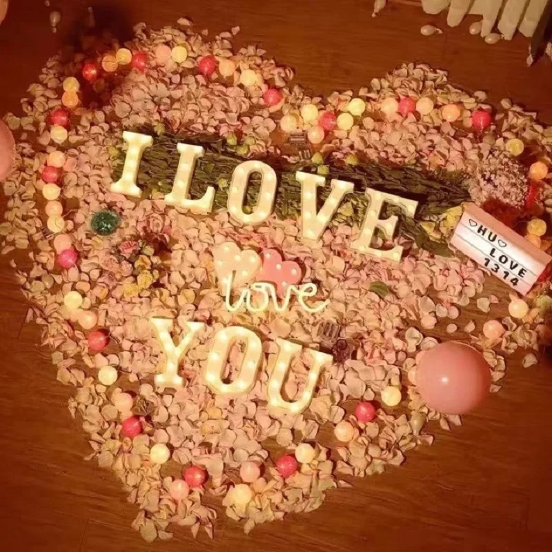 Luxury Alphabet Letter LED Lights Luminous Number Lamp Battery Night Light for Home Wedding Birthday Christmas Party Decoration Luxury Alphabet Letter LED Lights Luminous Number Lamp Battery Night Light for Home Wedding Birthday Christmas Party Decoration
