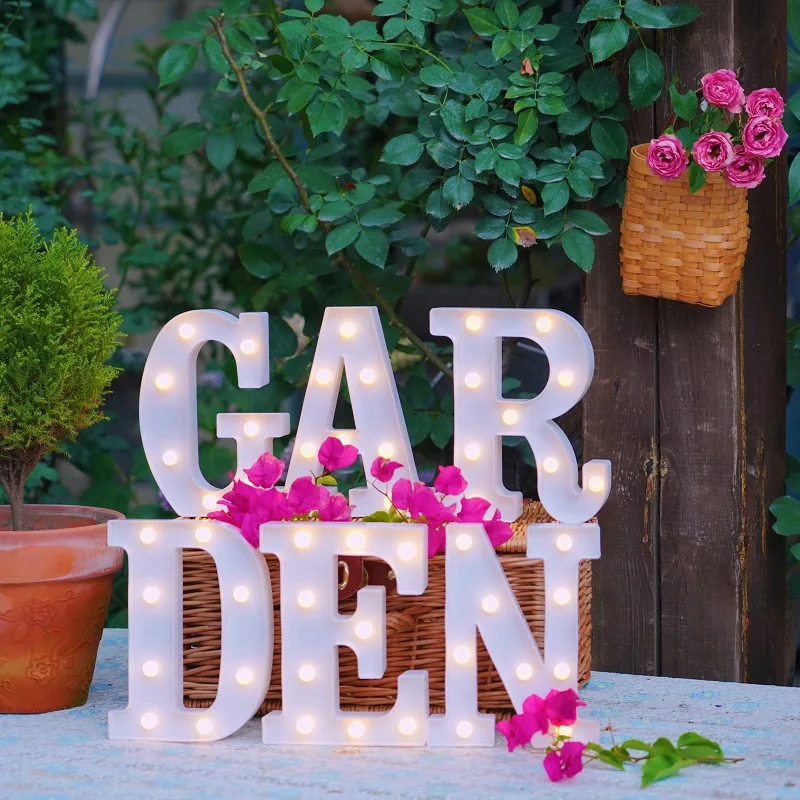 Luxury Alphabet Letter LED Lights Luminous Number Lamp Battery Night Light for Home Wedding Birthday Christmas Party Decoration Luxury Alphabet Letter LED Lights Luminous Number Lamp Battery Night Light for Home Wedding Birthday Christmas Party Decoration