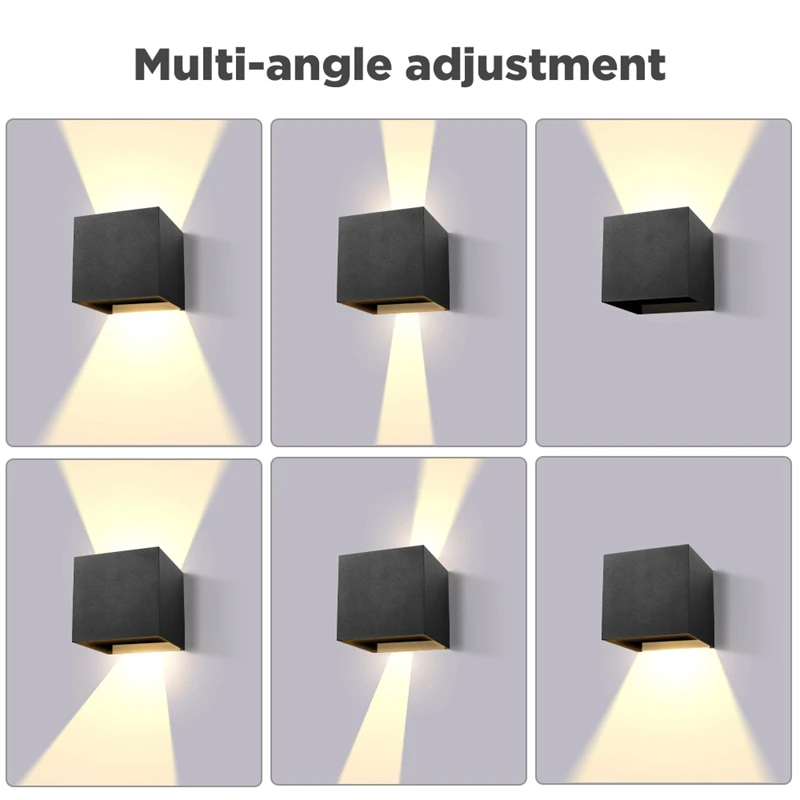 Decor Wall Light LED Interior Lamps Sconce Waterproof External Stairs Lighting Bedroom Living Fixture Home Decorative Lamp Wall