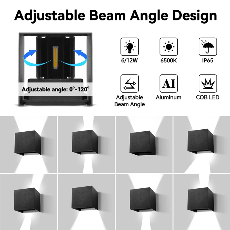 Decor Wall Light LED Interior Lamps Sconce Waterproof External Stairs Lighting Bedroom Living Fixture Home Decorative Lamp Wall