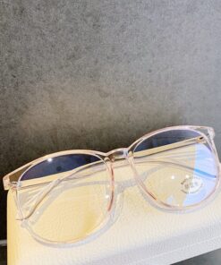 Transparent Anti Blue Light Rounded Glasses - Image 6