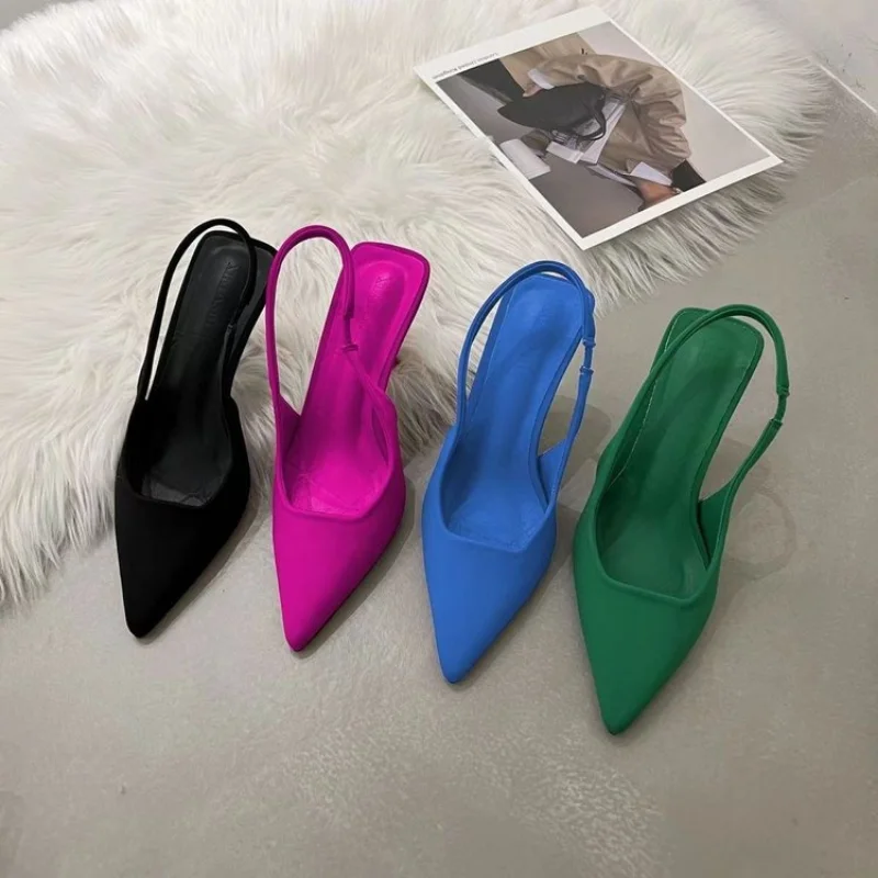 Alternative view of 2023 New Fall Women's Shoes Fashion Women's Shoes Pointed High Heels Light Women's Sandals Women's Shoes Fashion Sexy Heels 43