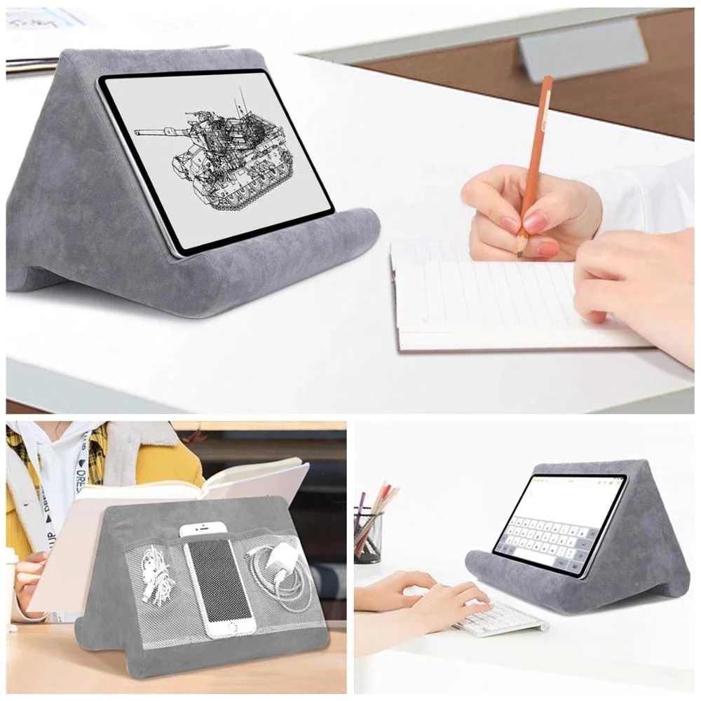 Alternative view of Xnyocn Sponge Pillow Tablet Stand For iPad Samsung Huawei Tablet Bracket Phone Support Bed Rest Cushion Tablette Reading Holder