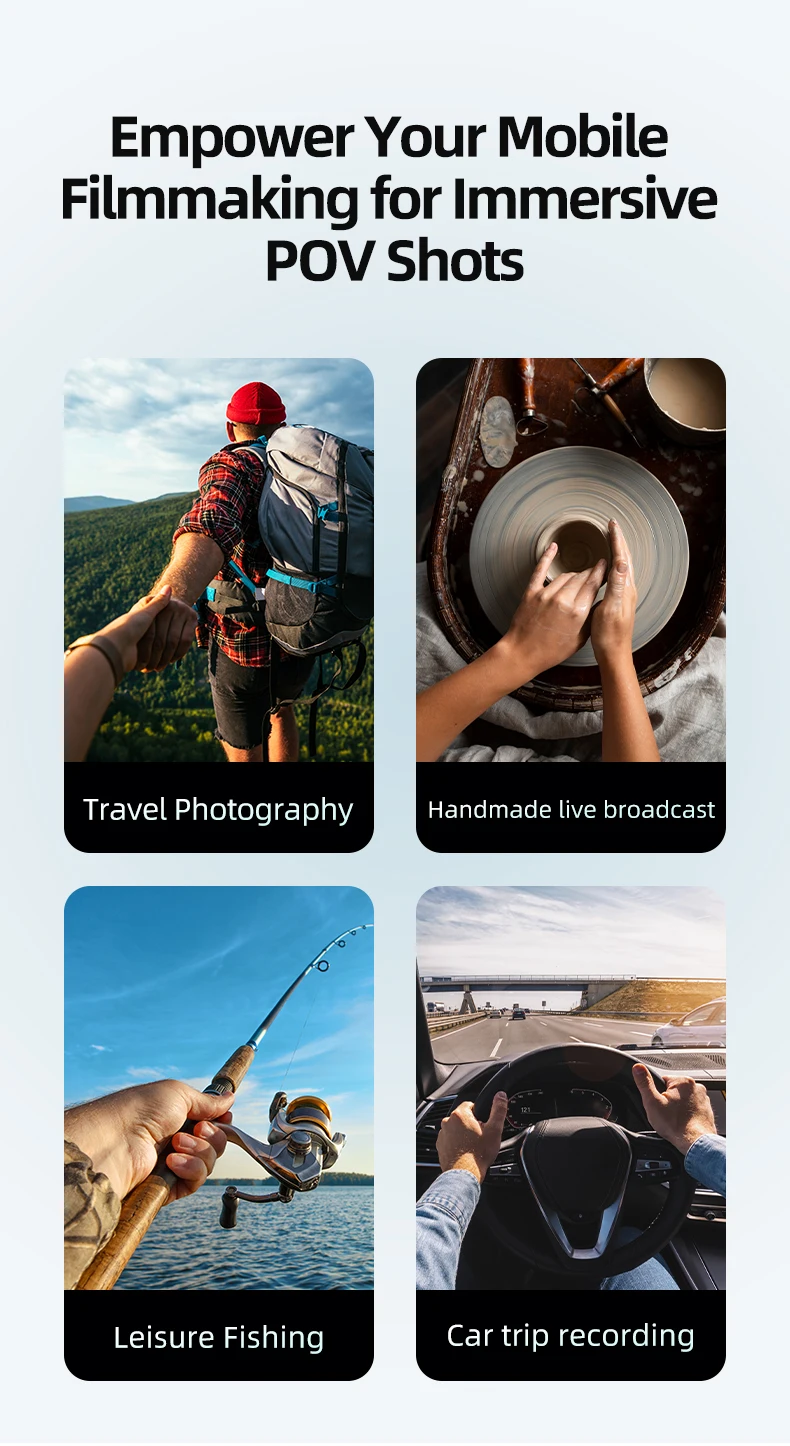 TELESIN Magnetic Neck Silicone Mount Quick Release Hold for IPhone 15 14 13 12 11 10 SAMSUNG HUAWEI XIAOMI Phone Accessories