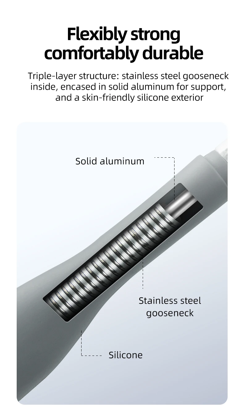 TELESIN Magnetic Neck Silicone Mount Quick Release Hold for IPhone 15 14 13 12 11 10 SAMSUNG HUAWEI XIAOMI Phone Accessories