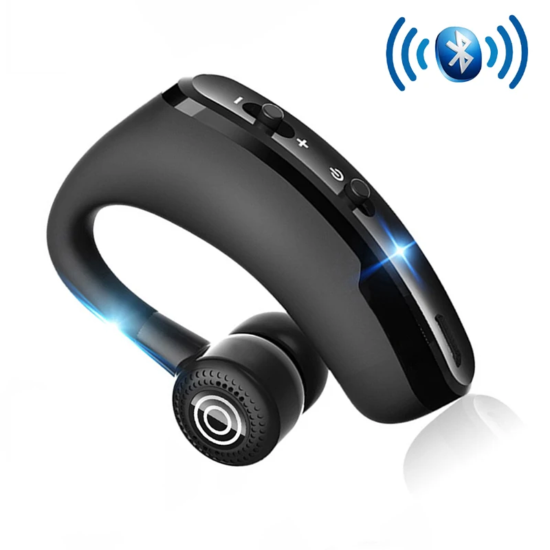 V8 Bluetooth Earphone Wireless Stereo HD Headphones V9 Bluetooth Hands In Car Kit With Mic For iPhone Samsung Huawei Phone