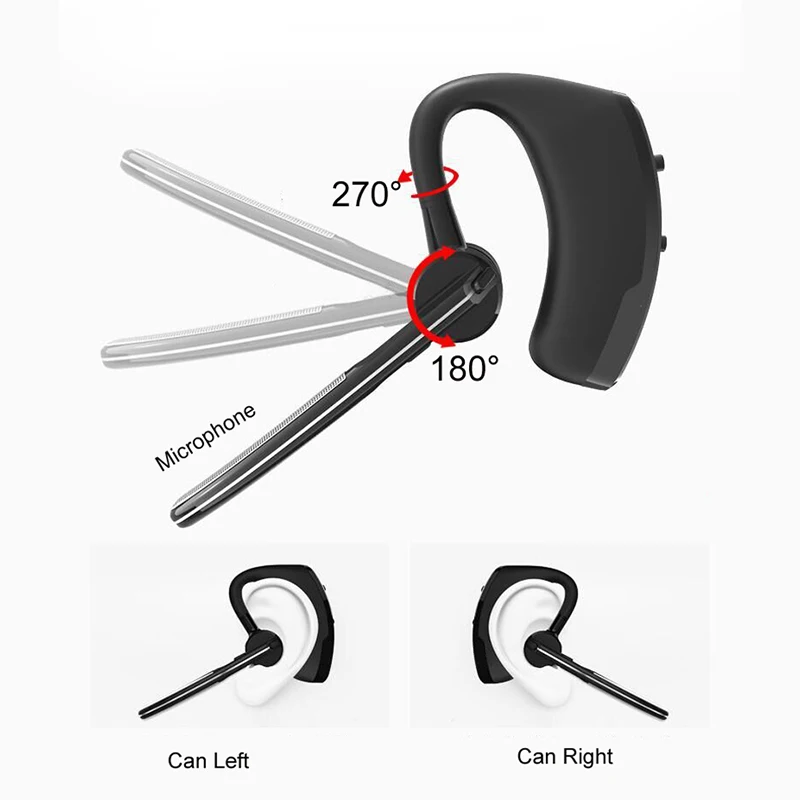 V8 Bluetooth Earphone Wireless Stereo HD Headphones V9 Bluetooth Hands In Car Kit With Mic For iPhone Samsung Huawei Phone